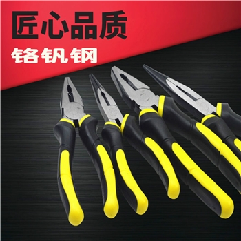 钢丝钳6寸尖嘴鉗钳子扳手五金工具工业级8寸老虎钳批发